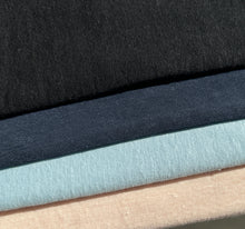 Load image into Gallery viewer, 100% Linen Jersey Knit 8 OZ Sheer Knit Fabric By the Yard