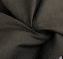 Load image into Gallery viewer, 60" 100% Cotton 5 OZ Sheeting Jet Black Woven Face Mask Fabric By the Yard - APC Fabrics