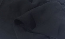 Load image into Gallery viewer, 54" Black 100% Lyocell Tencel Georgette Light 3.5 OZ Sheer Woven Fabric By Yard - APC Fabrics