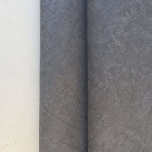 Load image into Gallery viewer, 55" Dark Gray Vinyl Faux Pleather Upholstery Modern Heavy Fabric By the Yard - APC Fabrics