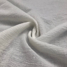 Load image into Gallery viewer, 56" Off White Ivory 100% Cotton Gauze Wrinkly Woven Fabric By the Yard - APC Fabrics