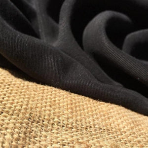 58" Black 100% Lyocell Tencel Gabardine Twill Enzyme Washed Woven Fabric By Yard - APC Fabrics