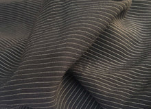 Load image into Gallery viewer, 58" Black & White Cotton Lyocell Tencel Blend Striped Woven Fabric By the Yard - APC Fabrics