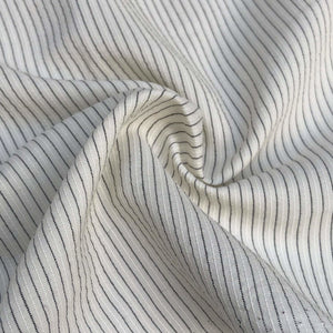 58" Cotton & Tencel Lyocell Blend Striped Multicolor Light Woven Fabric By the Yard - APC Fabrics
