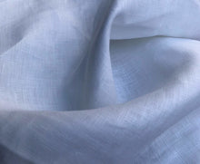 Load image into Gallery viewer, 58" Optic White 100% Linen Flax 6 OZ Light Woven Fabric By the Yard - APC Fabrics