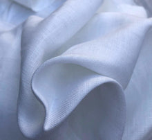 Load image into Gallery viewer, 58" Optic White 100% Linen Flax 6 OZ Light Woven Fabric By the Yard - APC Fabrics