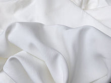 Load image into Gallery viewer, 58" Optic White 100% Lyocell Tencel Faille Ghost Like-Gauze Woven Fabric By Yard - APC Fabrics