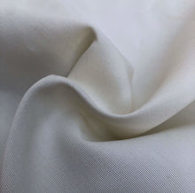 Load image into Gallery viewer, 58" PFD White Greige Goods 100% Rayon Faille Ghost Woven Fabric By the Yard - APC Fabrics