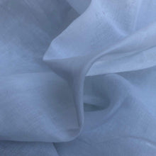 Load image into Gallery viewer, 58&quot; White 100% Organic Cotton Voile Woven Fabric By the Yard - APC Fabrics