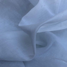 Load image into Gallery viewer, 58" White 100% Organic Cotton Voile Woven Fabric By the Yard - APC Fabrics