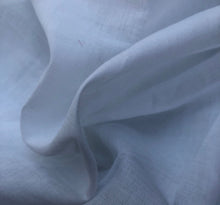 Load image into Gallery viewer, 58" White 100% Organic Cotton Voile Woven Fabric By the Yard - APC Fabrics