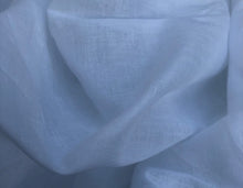 Load image into Gallery viewer, 58" White 100% Organic Cotton Voile Woven Fabric By the Yard - APC Fabrics