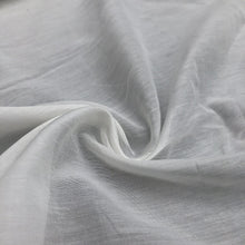 Load image into Gallery viewer, 58" White 100% Supima Cotton Sheer & Light Woven Fabric By the Yard - APC Fabrics