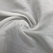Load image into Gallery viewer, 58" White 100% Supima Cotton Sheer & Light Woven Fabric By the Yard - APC Fabrics