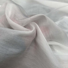 Load image into Gallery viewer, 58" White 100% Supima Cotton Sheer & Light Woven Fabric By the Yard - APC Fabrics