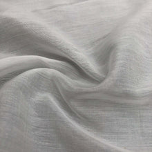 Load image into Gallery viewer, 58" White 100% Supima Cotton Sheer & Light Woven Fabric By the Yard - APC Fabrics