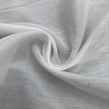 Load image into Gallery viewer, 58" White 100% Supima Cotton Sheer & Light Woven Fabric By the Yard - APC Fabrics