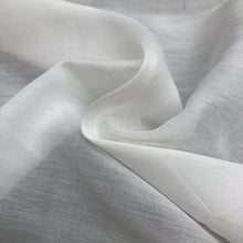 Load image into Gallery viewer, 58" White 100% Supima Cotton Sheer & Light Woven Fabric By the Yard - APC Fabrics