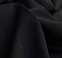 Load image into Gallery viewer, 58" 100% Tencel Lyocell Bengaline Faille Ghost Optic White & Black Woven Fabric By Yard | APC Fabrics