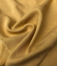 Load image into Gallery viewer, 60" Banana Yellow 100% Lyocell Tencel Gabardine Twill Woven Fabric By The Yard - APC Fabrics