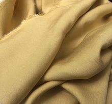 Load image into Gallery viewer, 60" Banana Yellow 100% Lyocell Tencel Gabardine Twill Woven Fabric By The Yard - APC Fabrics