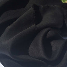 Load image into Gallery viewer, 60" Black 100% Lyocell Tencel Gabardine Twill Medium Woven Fabric By The Yard - APC Fabrics