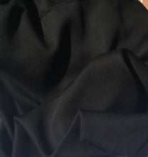 Load image into Gallery viewer, 60" Black 100% Lyocell Tencel Gabardine Twill Medium Woven Fabric By The Yard - APC Fabrics