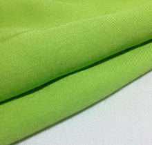 Load image into Gallery viewer, 60&quot; Chartreuse Green 100% Lyocell Tencel Gabardine Twill Woven Fabric By Yard - APC Fabrics