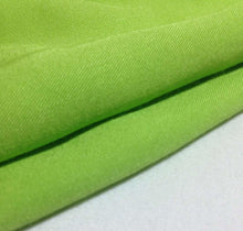 Load image into Gallery viewer, 60" Chartreuse Green 100% Lyocell Tencel Gabardine Twill Woven Fabric By Yard - APC Fabrics