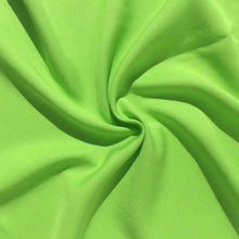 Load image into Gallery viewer, 60&quot; Chartreuse Green 100% Lyocell Tencel Gabardine Twill Woven Fabric By Yard - APC Fabrics