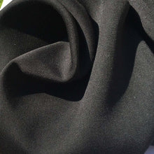 Load image into Gallery viewer, 60" Jet Black 100% Lyocell Tencel Gabardine Twill Woven Fabric By the Yard - APC Fabrics