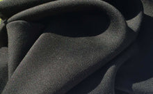 Load image into Gallery viewer, 60" Jet Black 100% Lyocell Tencel Gabardine Twill Woven Fabric By the Yard - APC Fabrics