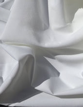 Load image into Gallery viewer, 60" Solid White 100% Lyocell Tencel Bengaline Faille Light Woven Fabric By Yard - APC Fabrics