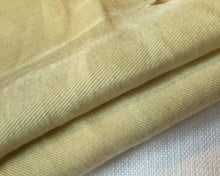 Load image into Gallery viewer, 60" Straw Beige 100% Lyocell Tencel Gabardine Twill Medium Woven Fabric By Yard - APC Fabrics