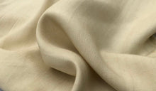Load image into Gallery viewer, 60" Straw Beige 100% Lyocell Tencel Gabardine Twill Medium Woven Fabric By Yard - APC Fabrics