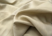 Load image into Gallery viewer, 60" Straw Beige 100% Lyocell Tencel Gabardine Twill Medium Woven Fabric By Yard - APC Fabrics
