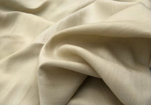 60" Straw Beige 100% Lyocell Tencel Gabardine Twill Medium Woven Fabric By Yard - APC Fabrics