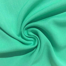 Load image into Gallery viewer, 60" Turquoise Green 100% Lyocell Tencel Gabardine Twill Woven Fabric By the Yard - APC Fabrics