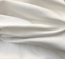 Load image into Gallery viewer, 60" White 100% Organic Cotton Twill Woven Fabric By the Yard - APC Fabrics