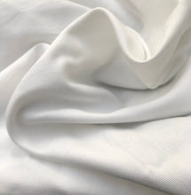Load image into Gallery viewer, 60" White 100% Organic Cotton Twill Woven Fabric By the Yard - APC Fabrics