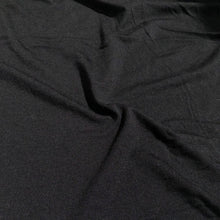 Load image into Gallery viewer, 65" Black Modal Spandex Lycra Stretch Jersey Knit Fabric By the Yard - APC Fabrics