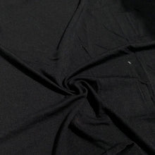 Load image into Gallery viewer, 65" Black Modal Spandex Lycra Stretch Jersey Knit Fabric By the Yard - APC Fabrics