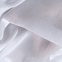Load image into Gallery viewer, 54" Black 100% Lyocell Tencel Georgette Light 3.5 OZ Sheer Woven Fabric By Yard | APC Fabrics