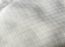 Load image into Gallery viewer, 58" PFD 100% Lyocell Tencel Jacquard Square Checkered Medium Weight Off-White Woven Fabric By the Yard | APC Fabrics