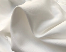 Load image into Gallery viewer, 60" 100% Organic Cotton Twill 7 OZ White Apparel & Face Mask Woven Fabric By the Yard - APC Fabrics