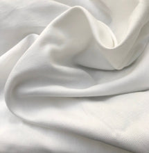Load image into Gallery viewer, 60" 100% Organic Cotton Twill 7 OZ White Apparel & Face Mask Woven Fabric By the Yard - APC Fabrics
