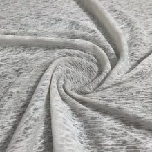Load image into Gallery viewer, 60" 100% Cotton Onion Slub 5 OZ Optic White Jersey Knit Fabric By the Yard | APC Fabrics