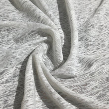 Load image into Gallery viewer, 60" 100% Cotton Onion Slub 5 OZ Optic White Jersey Knit Fabric By the Yard | APC Fabrics