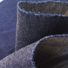 Load image into Gallery viewer, 62" Japanese 100% Lyocell Tencel Denim Dark Indigo Blue Heavy Woven Fabric By the Yard | APC Fabrics