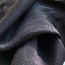 Load image into Gallery viewer, 56" 100% Rayon Viscose Solid Black Medium Weight Georgette Woven Fabric By the Yard | APC Fabrics